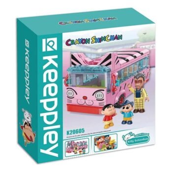 Keeppley K20605 Crayon Shin Chan Kitty Schoolbus