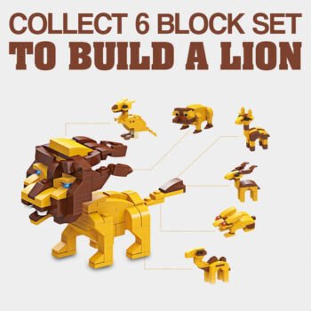 Kid's Animal Building Blocks Toy (1 pc Random)